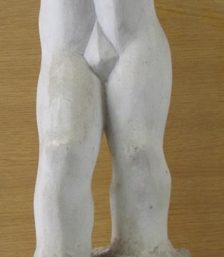stehende, carrara-marmor, 45 cm